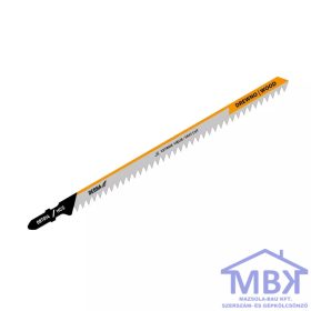 DEDRA pengék dekopírfűrészhez 180/155mm, fa, HCS, T, 2db