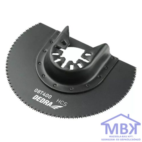 DEDRA félkör fűrésztárcsa fához, HCS, átmérő: 87mm