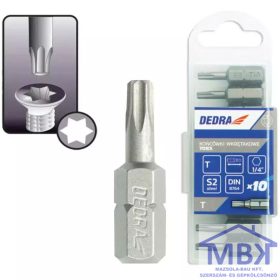 DEDRA csavarhúzó bitek Torx T15x25mm