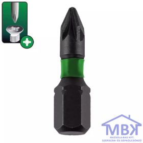 DEDRA ütvecsavarozó végek Pozidriv PZ3x25mm,2db