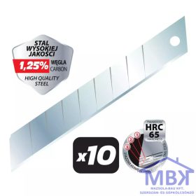 DEDRA precíziós törhető pengék 18mm 10 db