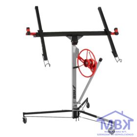   Dedra G/K és OSB lapemelő, emelési magasság 140-325 cm, teherbírás 68 kg